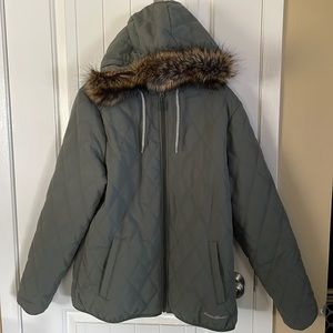 Eddie Bauer Fur Hood Jacket